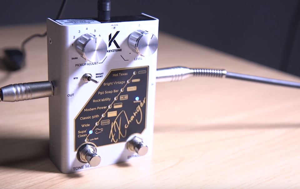 Review de Keyztone Exchanger, el pedal emulador de pastillas de